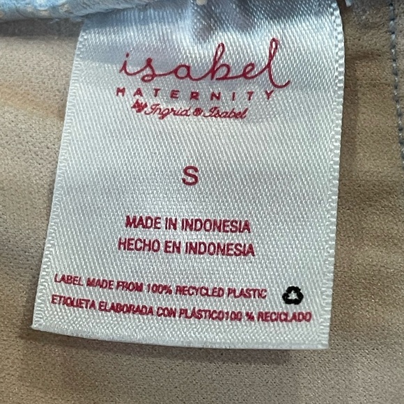 Isabel Maternity Size Small Swimsuit One Piece Strapless floral-New - Picture 6 of 6